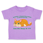 Toddler Clothes Found Kitty in Wonderland Can We Keep It Cat Lover Kitty Cotton