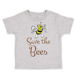 Toddler Clothes Save The Bees Toddler Shirt Baby Clothes Cotton