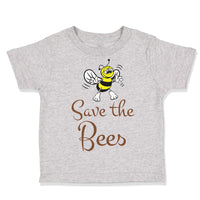 Toddler Clothes Save The Bees Toddler Shirt Baby Clothes Cotton