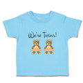 Toddler Clothes We'Re Twins! Dinosaurs Animals Toddler Shirt Baby Clothes Cotton
