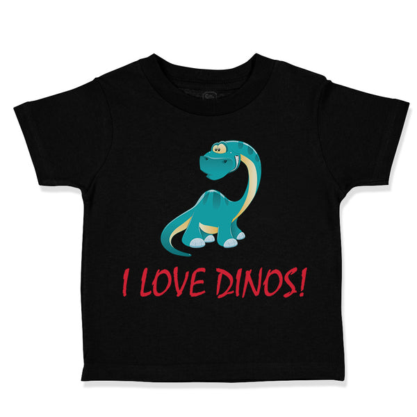 Toddler Clothes I Love Dinos Dinosaur Dinosaurs Dino Trex Toddler Shirt Cotton