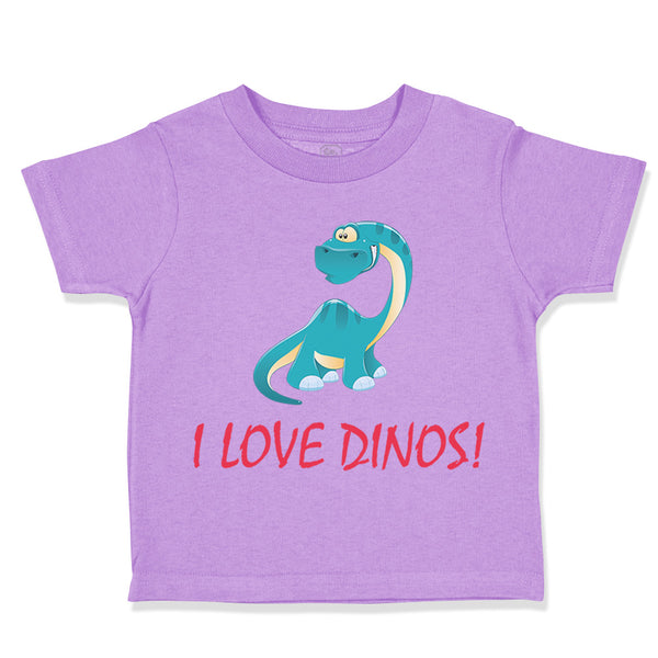 Toddler Clothes I Love Dinos Dinosaur Dinosaurs Dino Trex Toddler Shirt Cotton