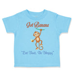 Toddler Clothes Got Banana Be Happy Monkey Safari Toddler Shirt Cotton