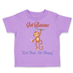 Toddler Clothes Got Banana Be Happy Monkey Safari Toddler Shirt Cotton