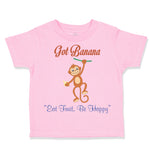 Toddler Clothes Got Banana Be Happy Monkey Safari Toddler Shirt Cotton
