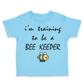 Toddler Clothes I'M Training to Be A Bee Keeper Beekeeper Toddler Shirt Cotton