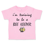 Toddler Clothes I'M Training to Be A Bee Keeper Beekeeper Toddler Shirt Cotton