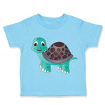 Toddler Clothes Little Cute Turtle Funny Humor Toddler Shirt Baby Clothes Cotton