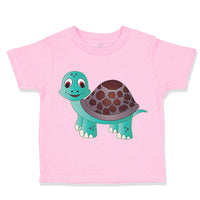 Toddler Clothes Little Cute Turtle Funny Humor Toddler Shirt Baby Clothes Cotton