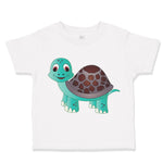 Toddler Clothes Little Cute Turtle Funny Humor Toddler Shirt Baby Clothes Cotton