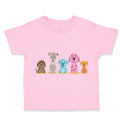 Toddler Clothes Dogs Puppy Family Dog Lover Pet Toddler Shirt Cotton