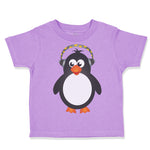 Toddler Clothes Penguin Headphone Ocean Sea Life Toddler Shirt Cotton