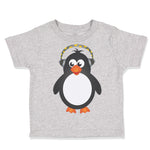 Toddler Clothes Penguin Headphone Ocean Sea Life Toddler Shirt Cotton