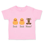 Toddler Clothes Duck Duck Moose Style A Funny Humor Style C Toddler Shirt Cotton