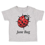 Toddler Clothes June Bug Ladybug Toddler Shirt Baby Clothes Cotton