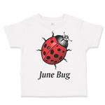 Toddler Clothes June Bug Ladybug Toddler Shirt Baby Clothes Cotton