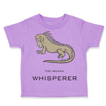 Toddler Clothes The Iguana Whisperer Funny Toddler Shirt Baby Clothes Cotton