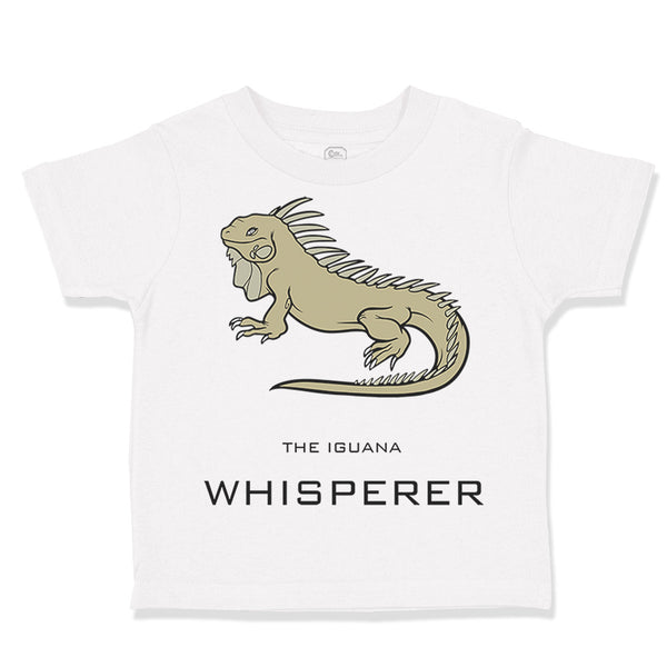 Toddler Clothes The Iguana Whisperer Funny Toddler Shirt Baby Clothes Cotton