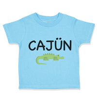 Toddler Clothes Cajun Alligator Funny Louisiana Toddler Shirt Cotton