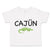 Toddler Clothes Cajun Alligator Funny Louisiana Toddler Shirt Cotton