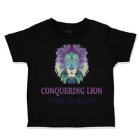 Toddler Clothes Conquering Lion Tribe of Judah Safari Toddler Shirt Cotton