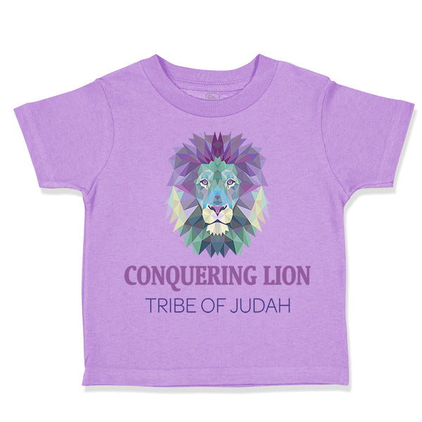 Toddler Clothes Conquering Lion Tribe of Judah Safari Toddler Shirt Cotton