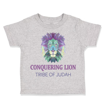 Toddler Clothes Conquering Lion Tribe of Judah Safari Toddler Shirt Cotton