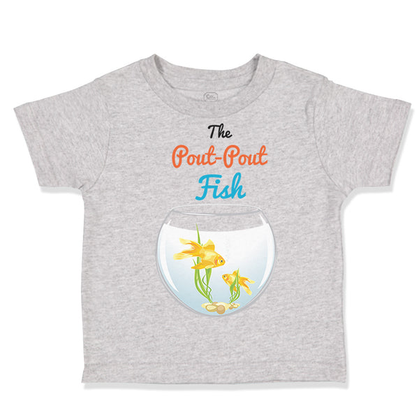 Toddler Clothes The Pout Pout Fish Ocean Sea Life Toddler Shirt Cotton