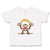 Toddler Clothes Monkey with Large Banana Safari Toddler Shirt Cotton