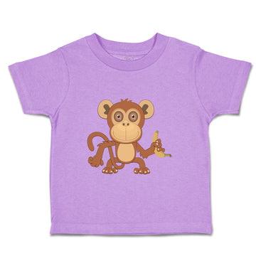 Toddler Clothes Monkey Big Eyes Animals Safari Toddler Shirt Baby Clothes Cotton