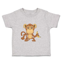 Toddler Clothes Monkey Big Eyes Animals Safari Toddler Shirt Baby Clothes Cotton