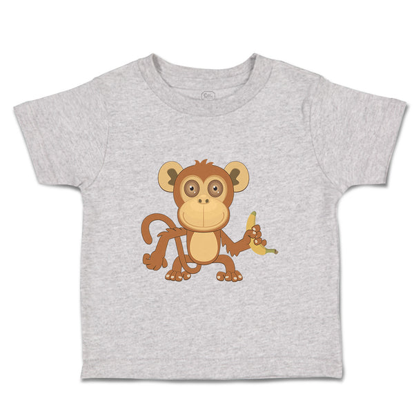 Toddler Clothes Monkey Big Eyes Animals Safari Toddler Shirt Baby Clothes Cotton