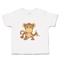 Toddler Clothes Monkey Big Eyes Animals Safari Toddler Shirt Baby Clothes Cotton