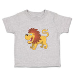 Toddler Clothes Lion Smiling Safari Toddler Shirt Baby Clothes Cotton