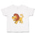 Toddler Clothes Lion Smiling Safari Toddler Shirt Baby Clothes Cotton