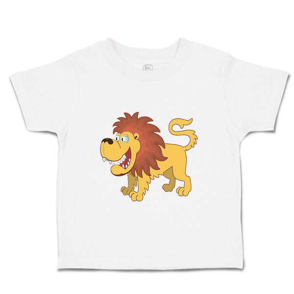 Toddler Clothes Lion Smiling Safari Toddler Shirt Baby Clothes Cotton