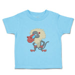 Toddler Clothes Monkey Angry Long Hair and Beard Safari Toddler Shirt Cotton