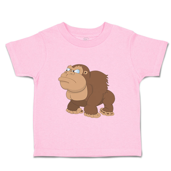 Toddler Clothes Gorilla Angry Animals Toddler Shirt Baby Clothes Cotton