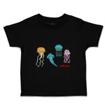 Toddler Clothes 4 Jelly Fishes Ocean Sea Life Toddler Shirt Baby Clothes Cotton