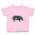 Toddler Clothes Hippopotamus Shadow Animals Safari Toddler Shirt Cotton