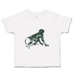 Toddler Clothes Monkey Shadow Safari Toddler Shirt Baby Clothes Cotton