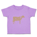 Toddler Clothes Cow Shadow Animals Farm Toddler Shirt Baby Clothes Cotton