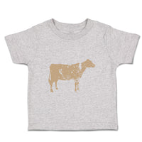 Toddler Clothes Cow Shadow Animals Farm Toddler Shirt Baby Clothes Cotton