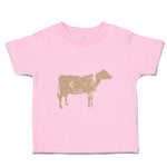 Toddler Clothes Cow Shadow Animals Farm Toddler Shirt Baby Clothes Cotton