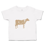 Toddler Clothes Cow Shadow Animals Farm Toddler Shirt Baby Clothes Cotton