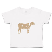 Toddler Clothes Cow Shadow Animals Farm Toddler Shirt Baby Clothes Cotton