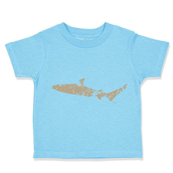 Toddler Clothes Shark Shadow Animals Ocean Sea Life Toddler Shirt Cotton