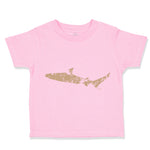 Toddler Clothes Shark Shadow Animals Ocean Sea Life Toddler Shirt Cotton