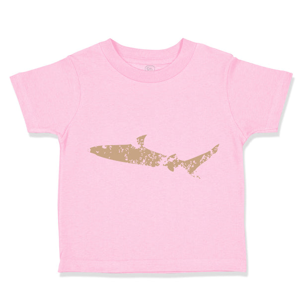Toddler Clothes Shark Shadow Animals Ocean Sea Life Toddler Shirt Cotton