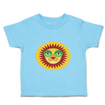 Toddler Clothes Lion Head in Sun Circle Safari Toddler Shirt Baby Clothes Cotton